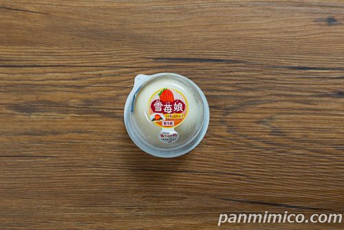 ヤマザキ「雪苺娘（つぶあん＆ホイップ）」パッケージの写真