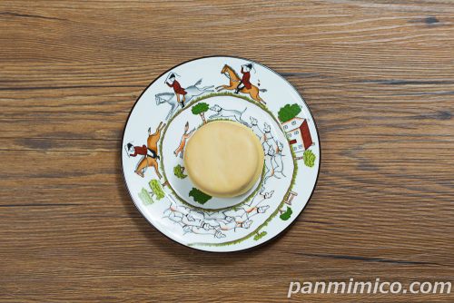 ロッテ「生　チョコパイ〈桔梗信玄きな粉黒蜜〉」上から撮った写真