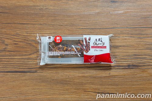 ファミマ「小枝クレープ」パッケージの写真