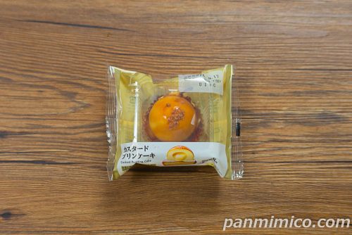 ローソン新作「カスタードプリンケーキ」パッケージの写真