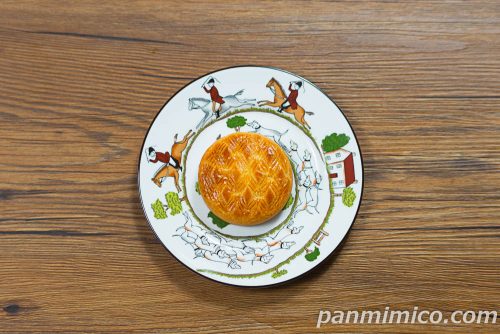 ヤマザキの「ガトーカスタードクッキー」上から撮った写真