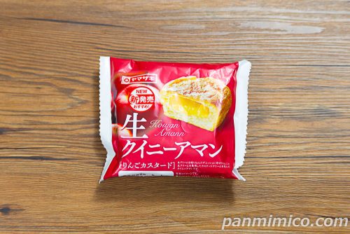 ヤマザキ「生クイニ―アマン（りんごカスタード）」パッケージの写真