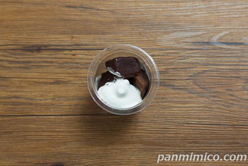セブン「しみっとブレッドチョコパリ」上から撮った写真