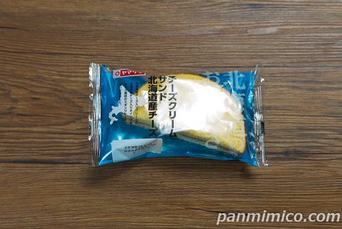 チーズクリームサンド(北海道産チーズ)【ヤマザキ】パッケージの写真