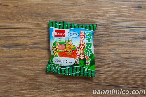 スイカバーがスフレケーキになっちゃった!?【Pasco】パッケージの写真