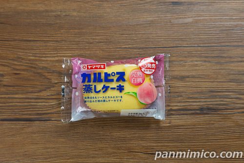 カルピス®蒸しケーキ(完熟白桃)【ヤマザキ】パッケージの写真