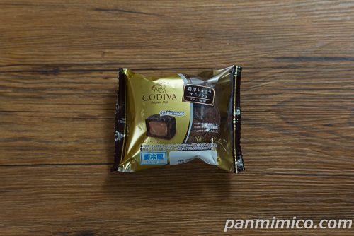 ヤマザキ最新作「GODIVA監修 濃厚ショコラデニッシュ」パッケージの写真